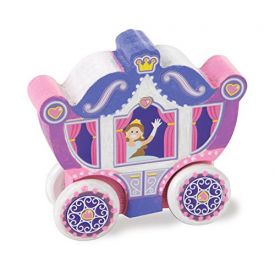 Melissa and Doug Decorate-Your-Own - Wooden Princess Carriage