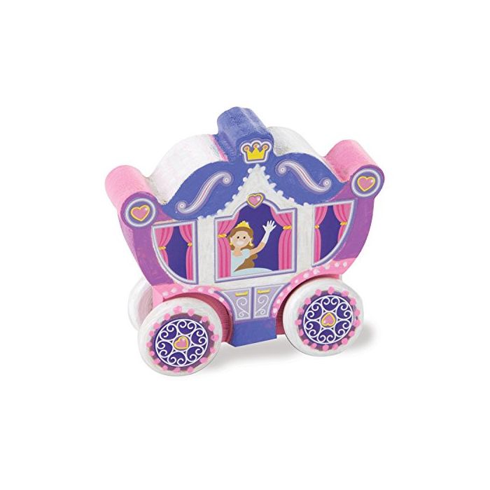 Melissa and Doug Decorate-Your-Own - Wooden Princess Carriage