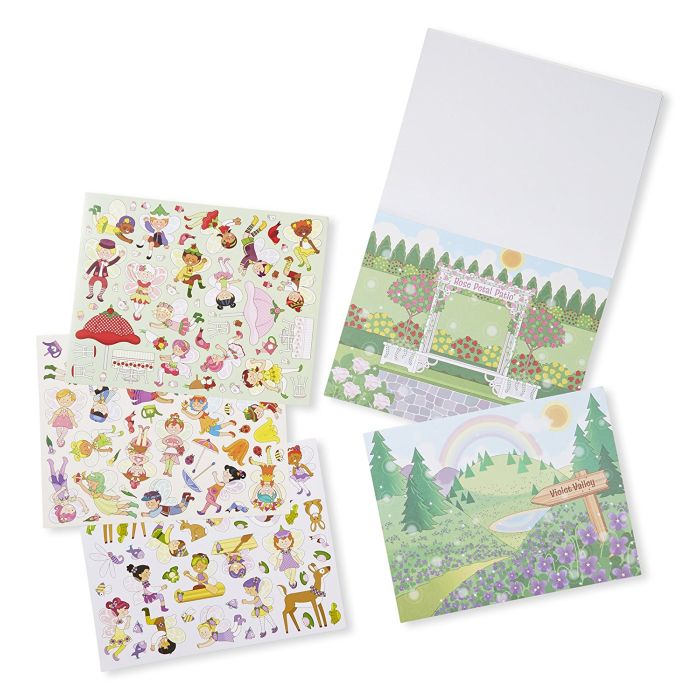 Melissa and Doug Scratch And Sniff Sticker Pad • Floral Fairies Melissa and Doug Scratch And Sniff Sticker Pad • Floral Fairies