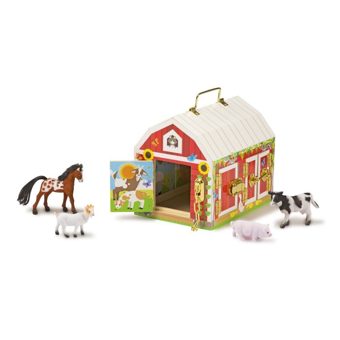 Melissa and Doug Wooden Latches Barn Melissa and Doug Wooden Latches Barn