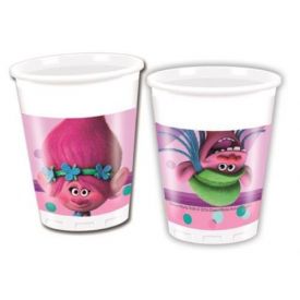 Trolls Plastic Party Cups (8 Pack)