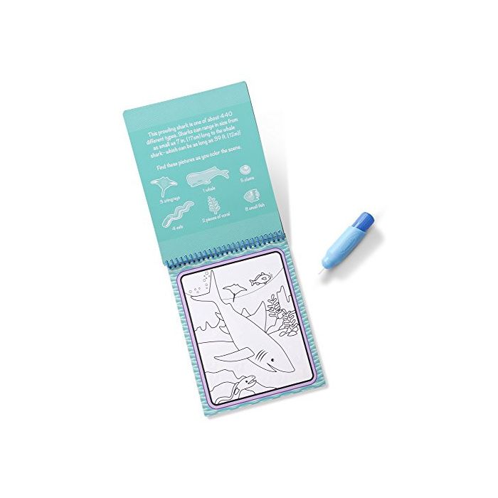 Melissa & Doug - On the Go Water Wow! Water-Reveal Activity Pad - Under the Sea Melissa & Doug - On the Go Water Wow! Water-Reveal Activity Pad - Under the Sea