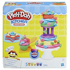 Play doh Kitchen Creations Frost N Fun Cakes Mould Set