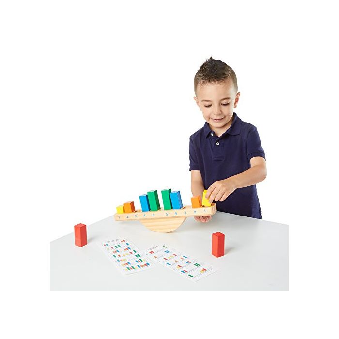 Melissa & Doug Rainbow Balance Wooden Educational Toy Melissa & Doug Rainbow Balance Wooden Educational Toy
