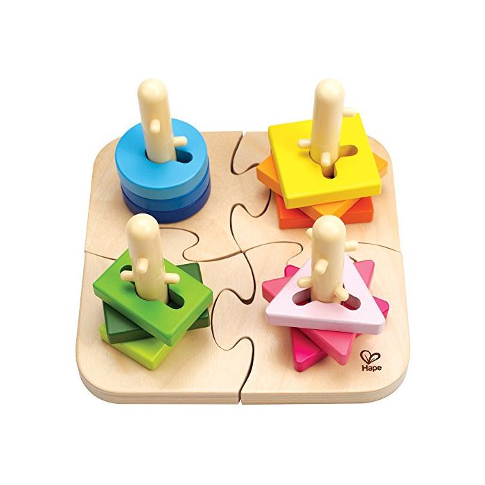 Creative Toddler Wooden Peg Puzzle