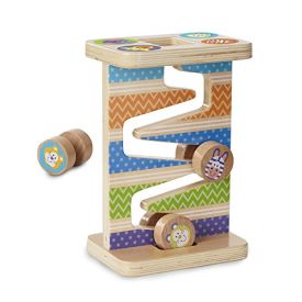 Melissa & Doug Safari Zig-Zag First Play Wooden Tower