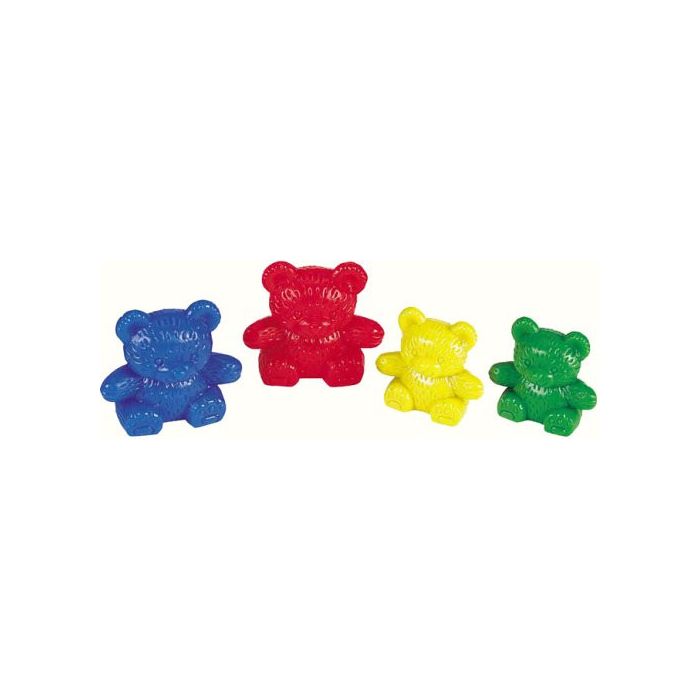Learning Resources Three Bear Family Counter  96pc Set - 4 Colours