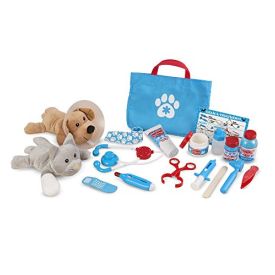 Melissa & Doug Examine and Treat Pet Vet Play Set 