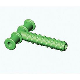 CHEWY TUBE KNOBBY TEXTURE GREEN