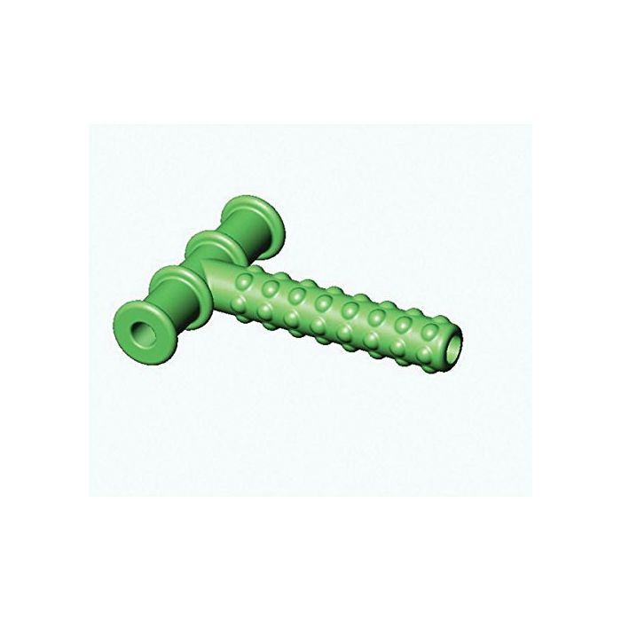 CHEWY TUBE KNOBBY TEXTURE GREEN