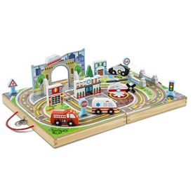 Melissa & Doug Take-Along Tabletop Farm