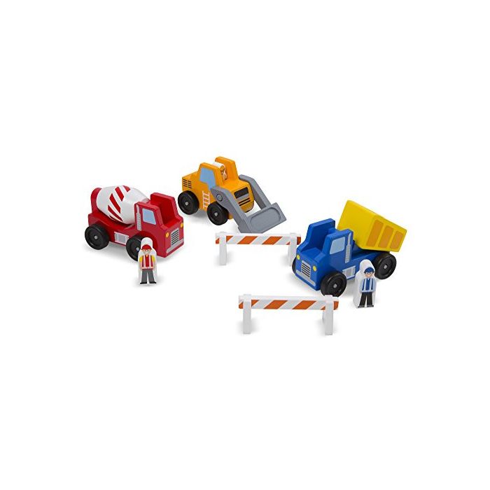 Melissa and Doug Construction Vehicle Set