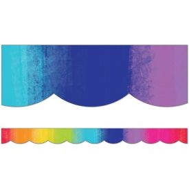 Watercolor Rainbow Borders