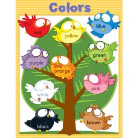Owl Pals Colors Poster