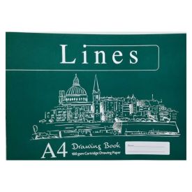 A4 Drawing Book - Lines