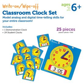Write & Wipe Clocks...