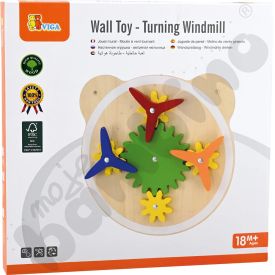 Wall Toy - Turning Windmill