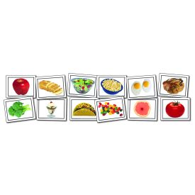 Nouns : Food Learning Cards