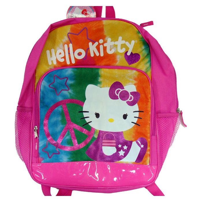 Hello Kitty Peace Back Pack (Large)