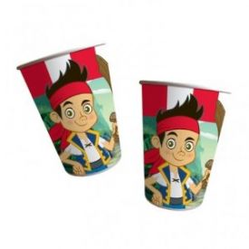 Jake and the Neverland Pirates Party Cups X 8 