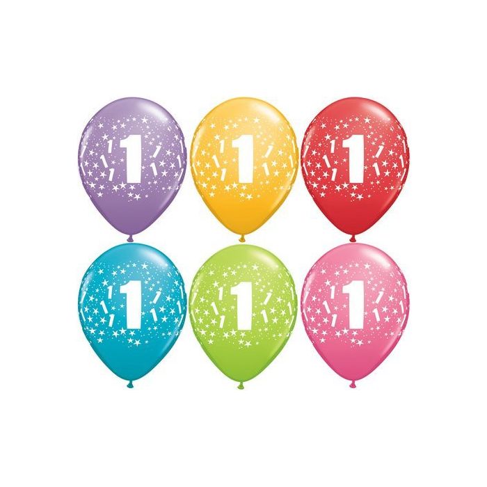 First Birthday Party Balloons 