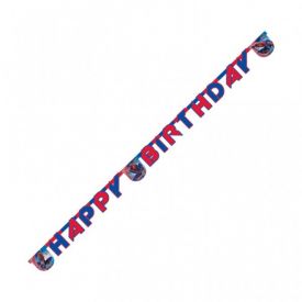 Spider Man Happy Birthday Banner