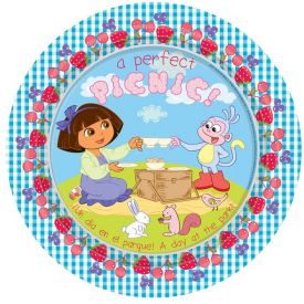 Dora Party Plates