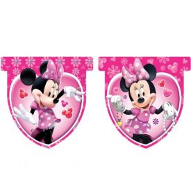 Disney Minnie Mouse Plastic Flag Banner