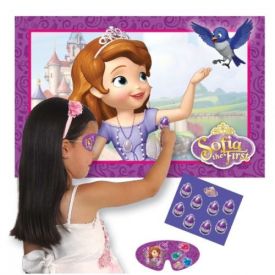Sofia The First - Stick The Amulet Party Game