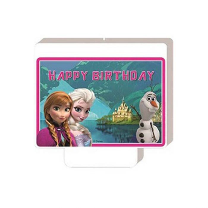Frozen - Happy Birthday Candle