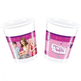 Disney Violetta 200ml Plastic Cups (Pack of 8)