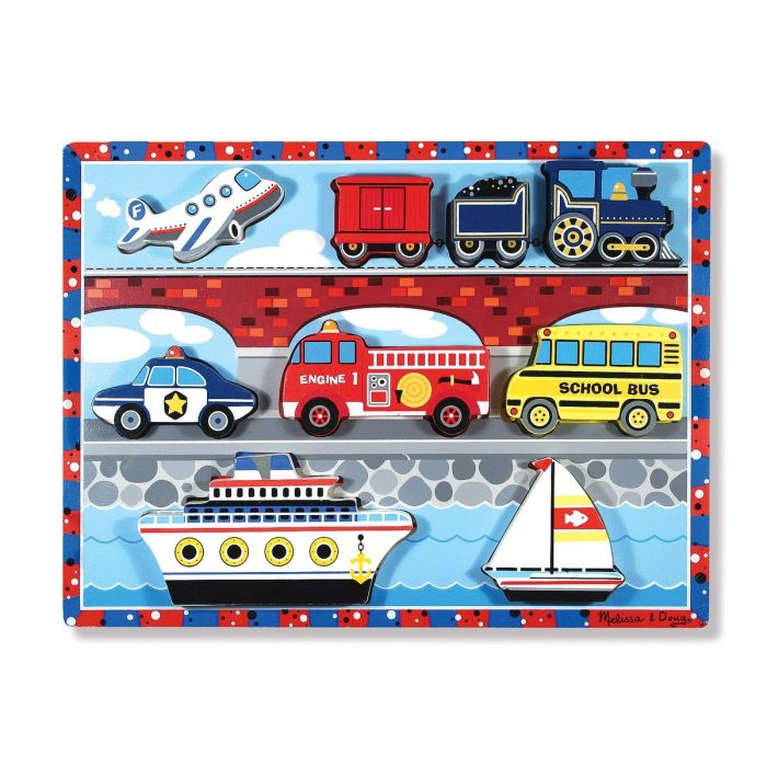 Melissa and Doug - Vehicles chunky Puzzle Melissa and Doug - Vehicles chunky Puzzle