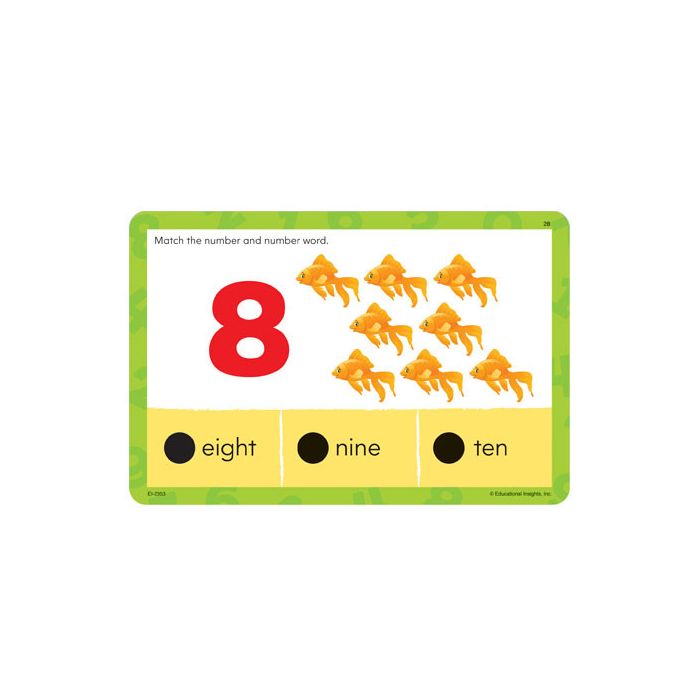 Hot Dots Jr Card Sets - Numbers and Counting