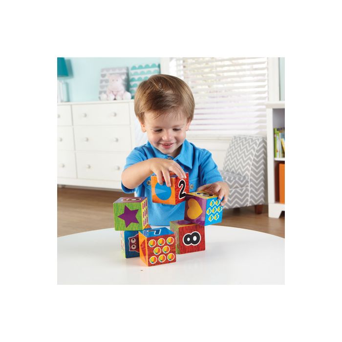 Numbers and Shapes Puzzle Blocks