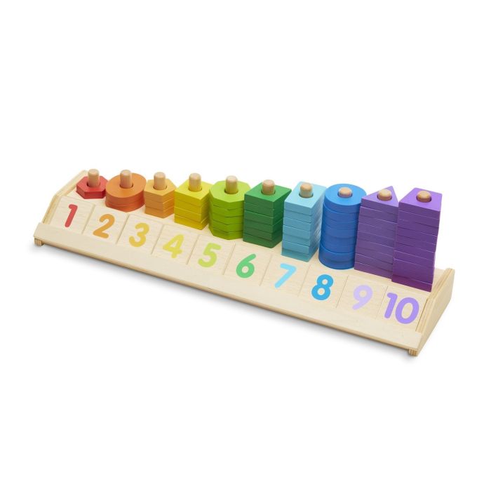 Melissa and Doug - Counting Shape Stacker Melissa and Doug - Counting Shape Stacker